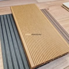   WPC teraszburkolat standard natúr tölgy műanyag klipszes rendszer