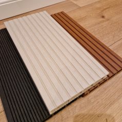   WPC teraszburkolat standard fehér tölgy fém klipszes rendszer